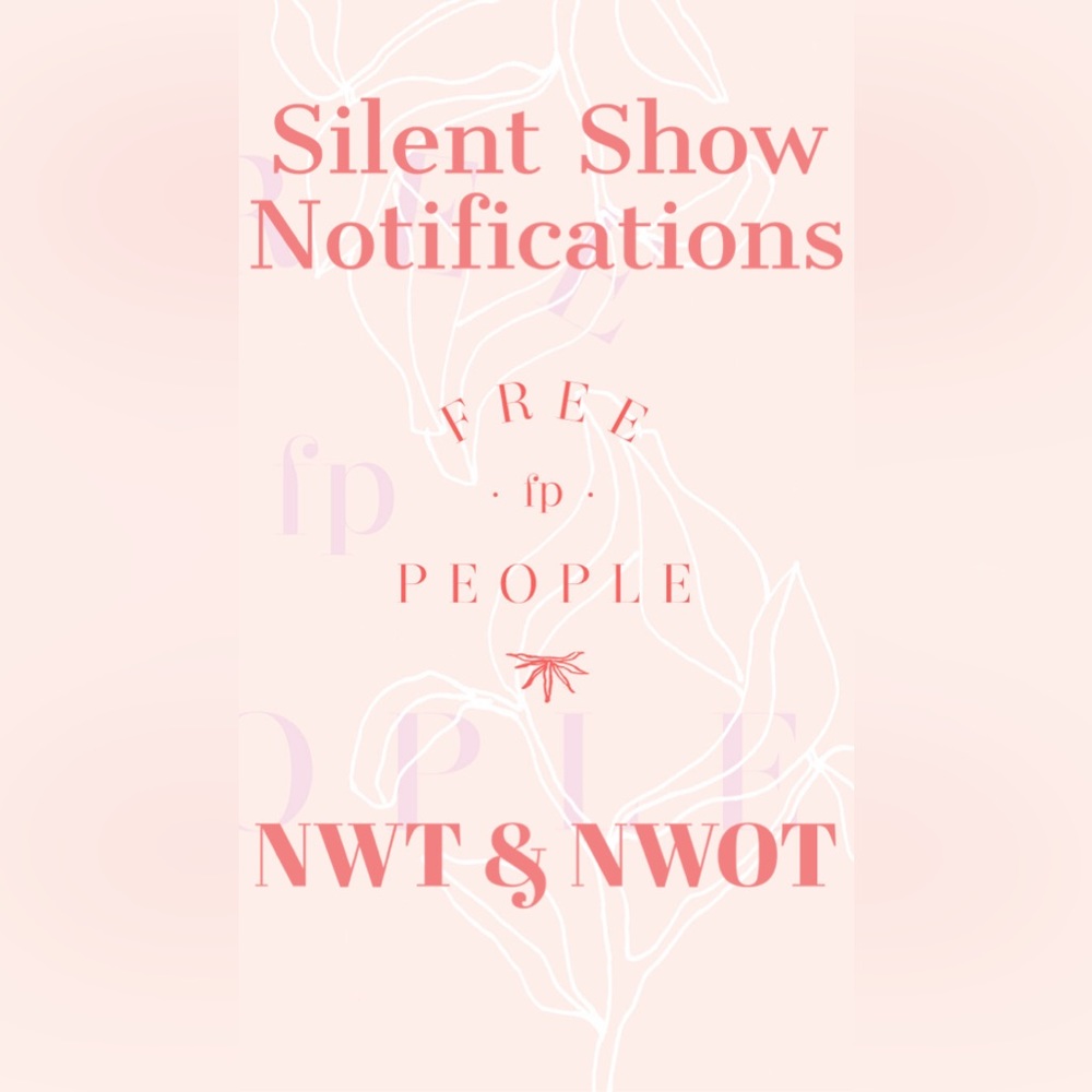 Silent Show Notification